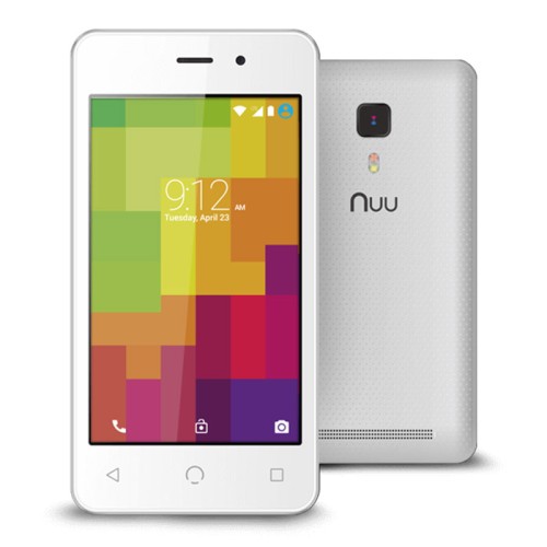 Nuu A1 White - 4" 4G Lollipop