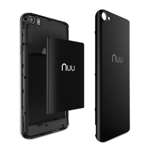 Nuu X4 Black - 5" HD LTE Lollipop