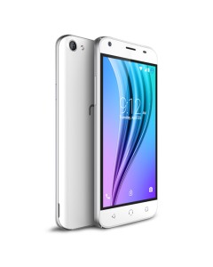 Nuu X4 White - 5" HD LTE Lollipop